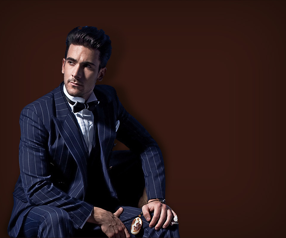 寬條紋優雅尊貴款