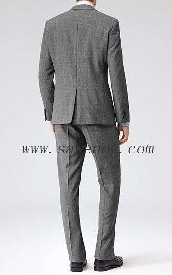男士職業套裝定制SWN84610背面
