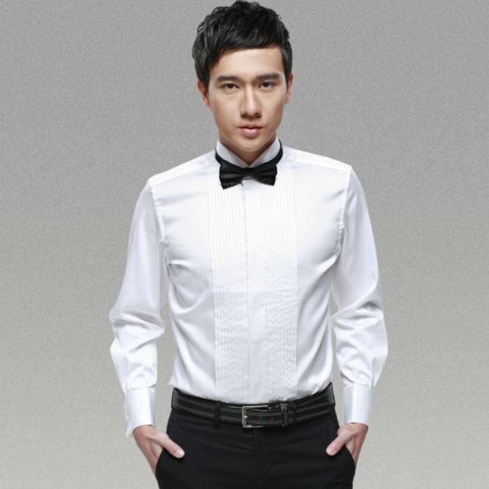 禮服翼領襯衫紙樣設計步驟