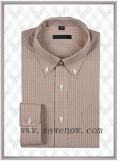 黃色格紋襯衫SWN84345