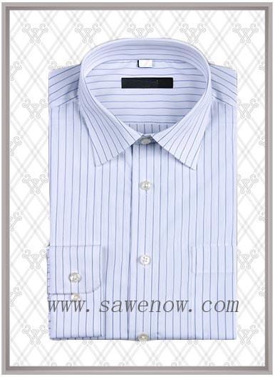 藍色條紋襯衫SWN84344